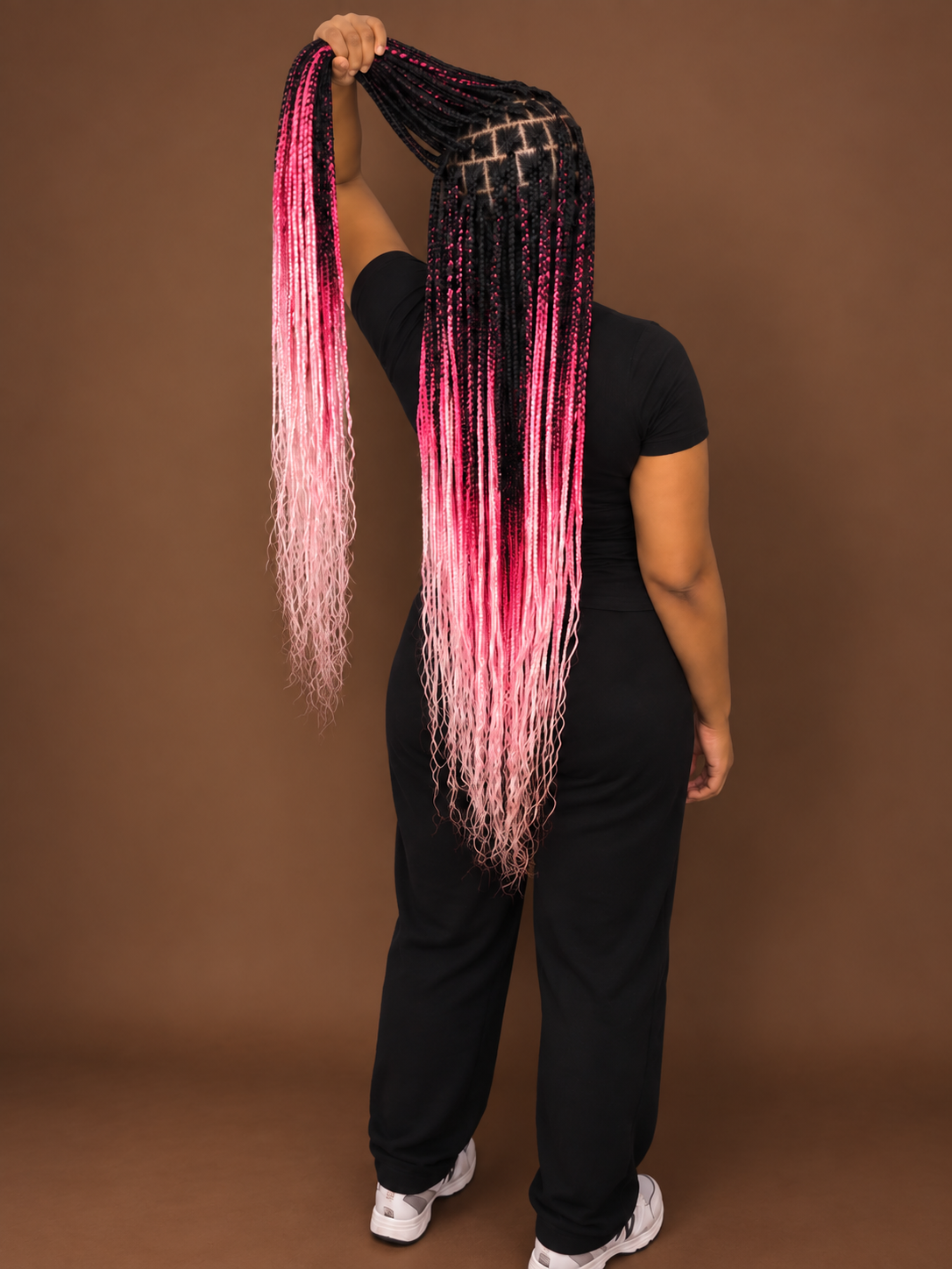Medium Size Long Braids